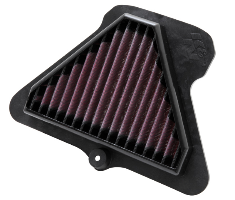 Kawasaki Ninja ZX-10R Performance Air Intake - K&N Engineering - Race Specific Unique Triangular Replacement Air Filter - `11-`14
